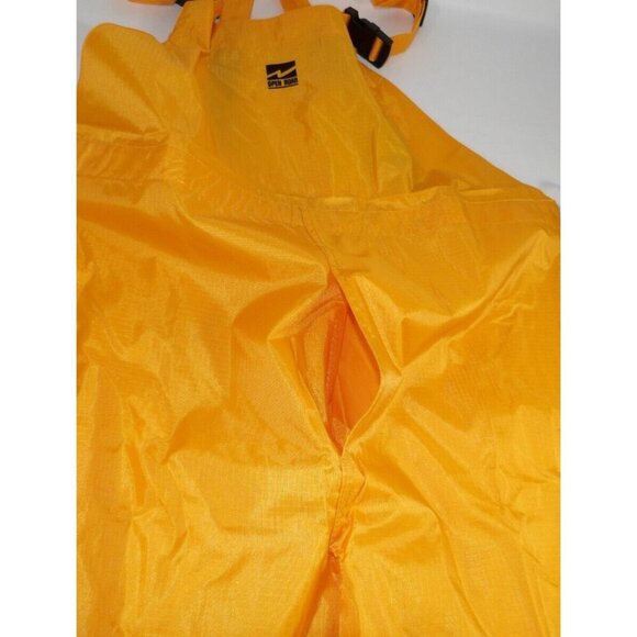 OPEN ROAD Rip Stop 150D waterproof polyester overalls & jacket men's size L, NEW - Picture 8 of 9
